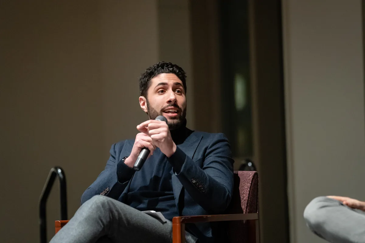 Jon Krop speaking at NYU